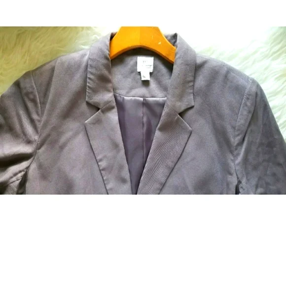 LC Lauren Conrad Purple Grey Work Blazer‎ - Picture 5 of 5